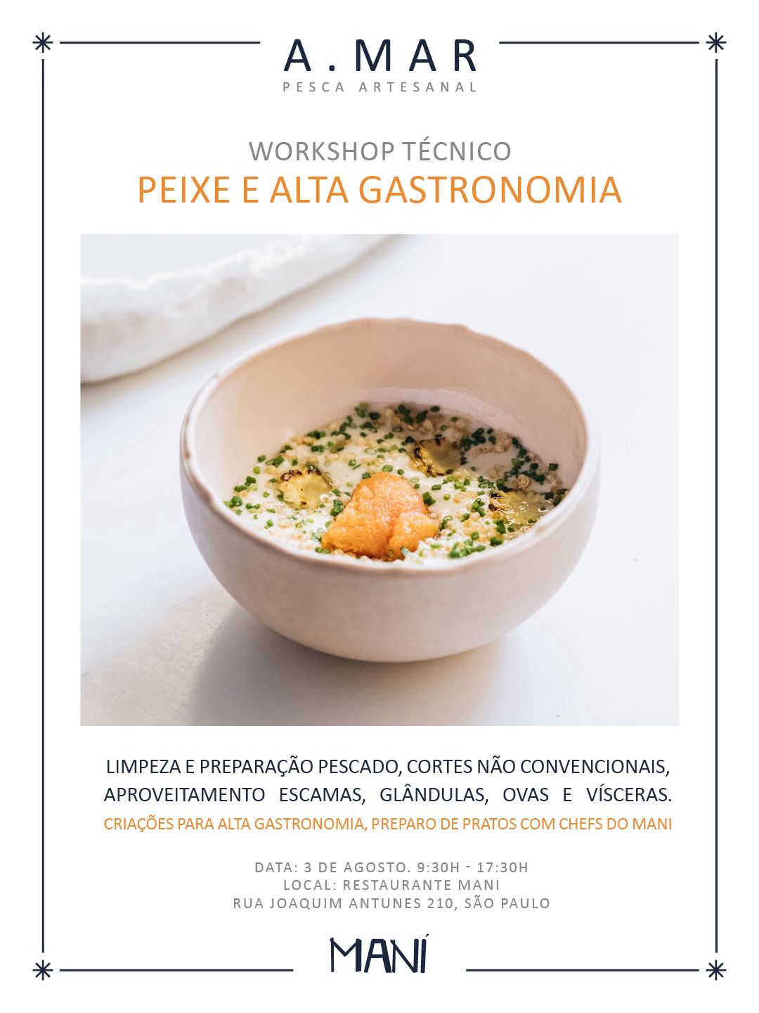 Workshop Técnico - Peixe e a Alta Gastronomia