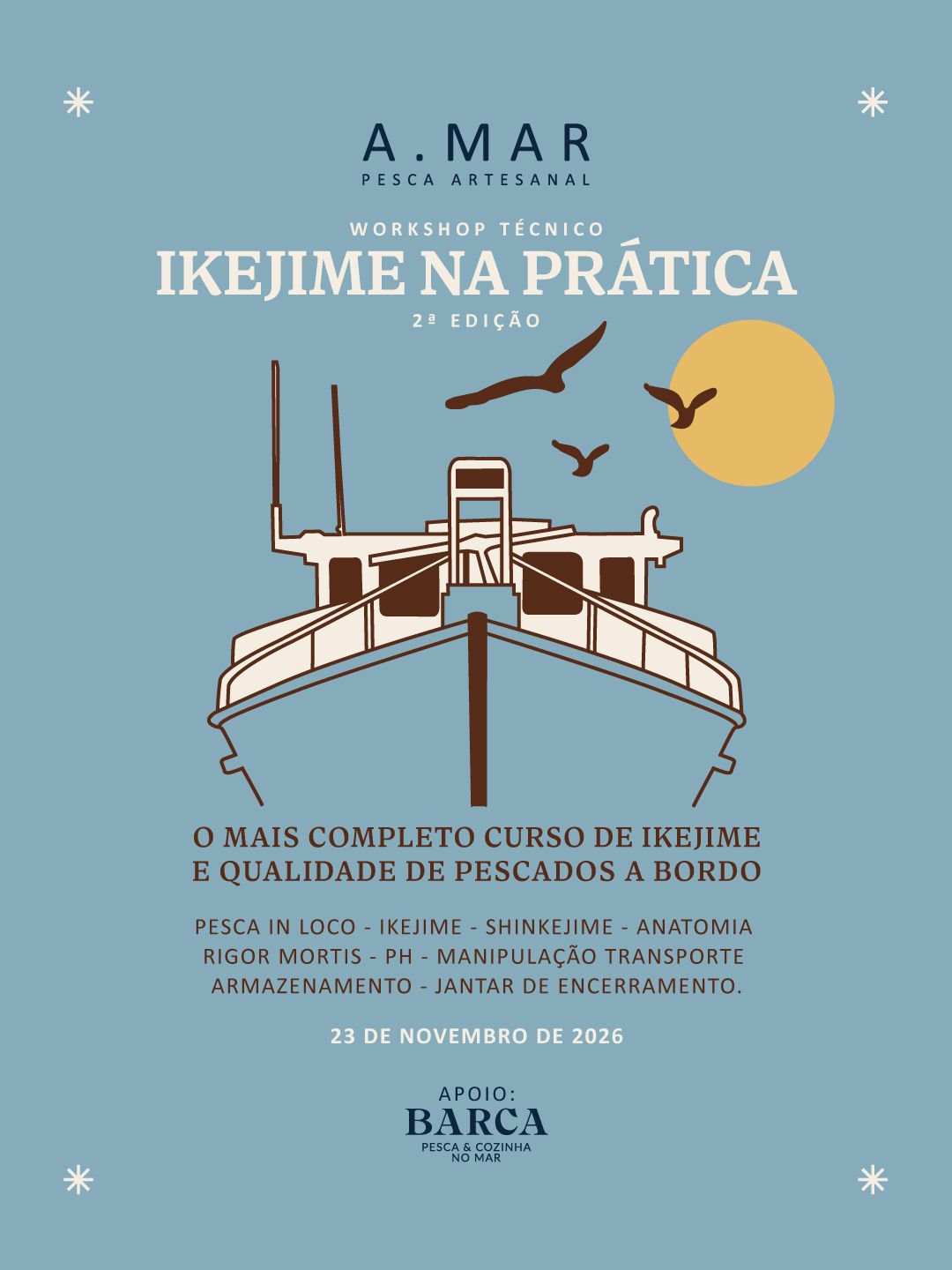 IKEJIME NA PRÁTICA A BORDO