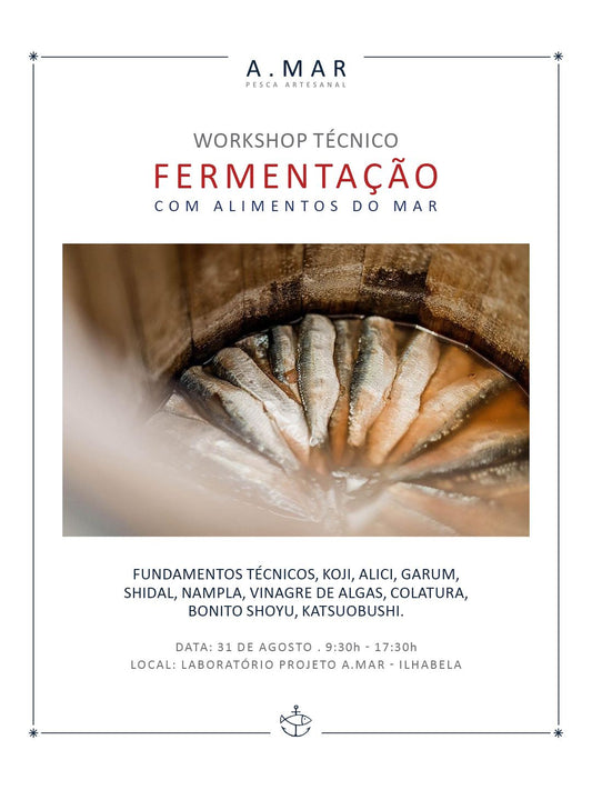 Workshop Técnico Fermentação com Alimentos do Mar