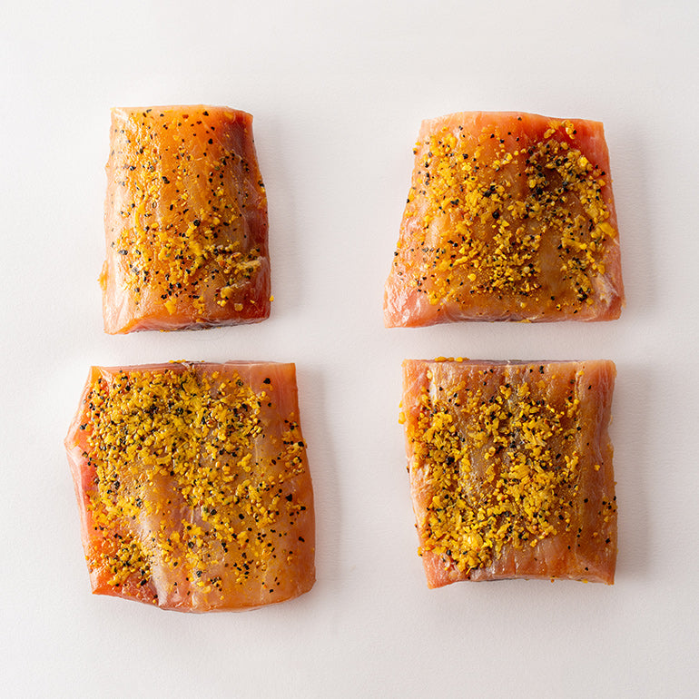 Filé de Peixe Defumado com Lemon Pepper